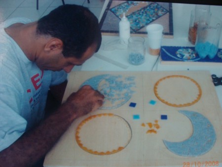 Cristiano e sua arte  em  2009